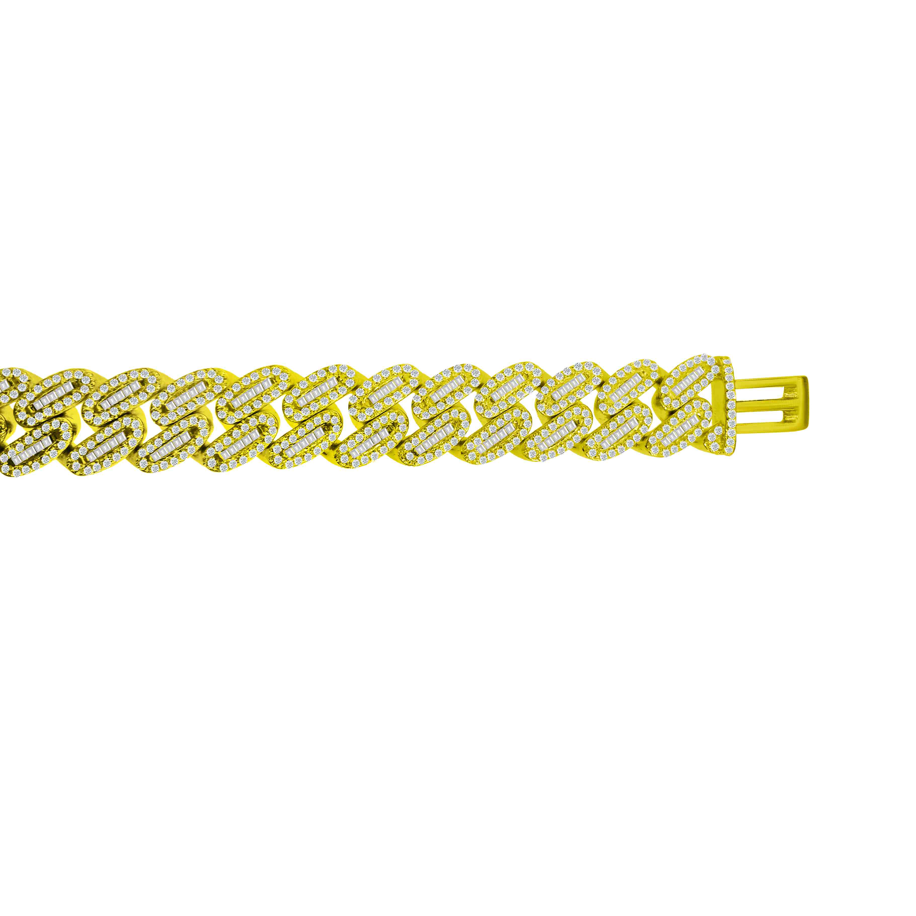 Diamond Cuban Link Brecelet BR93812A